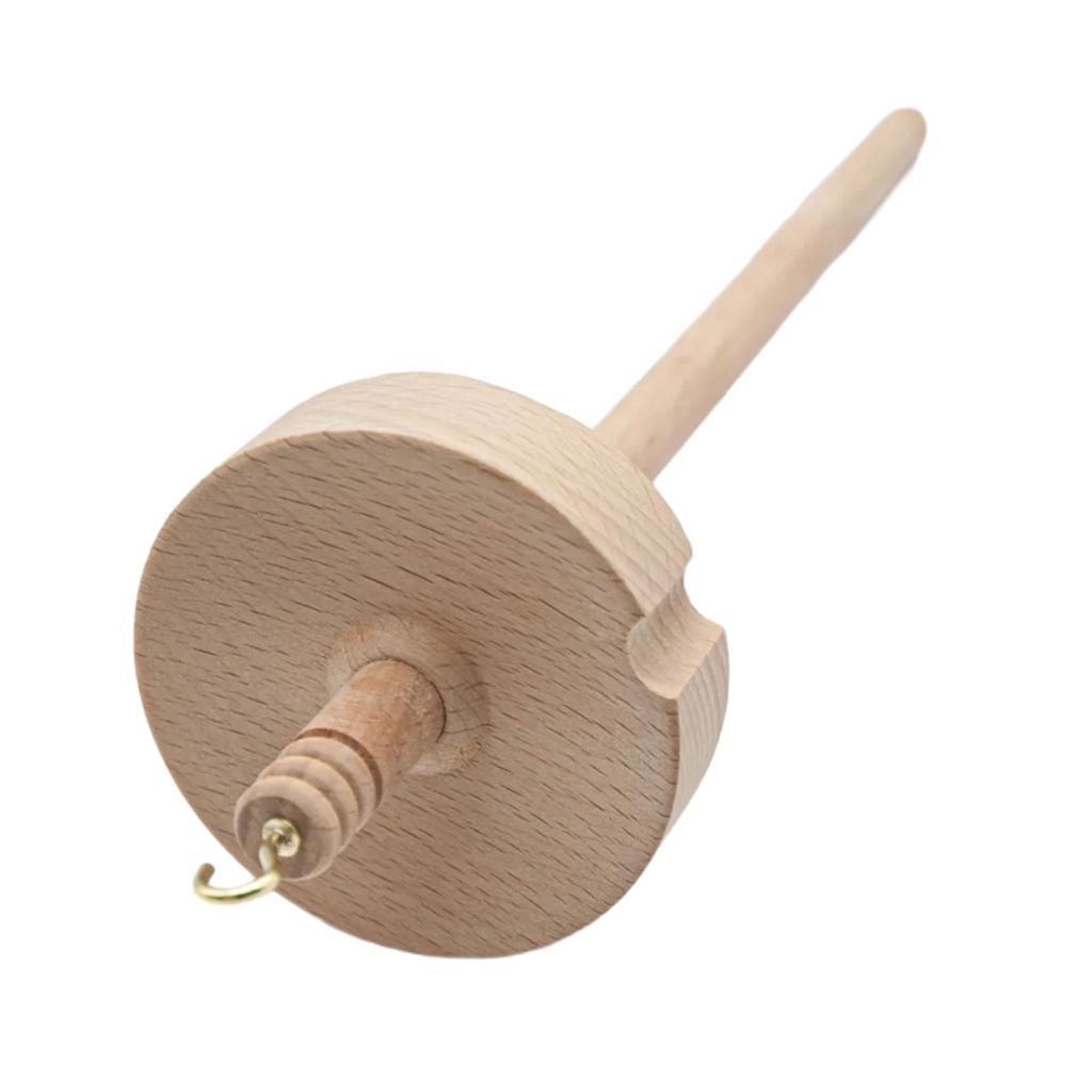 Drop Spindle Top Whorl Yarn Spinner Wheel Wood Drop Spindle Top Whorl Yarn Spinner Wheel Tool for Beginner Yarn Making