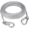 Heavy-Duty Steel Wire Dog Leash Extension, 3m & 6m – Durable, Bite-Resistant Chain for Large Dogs