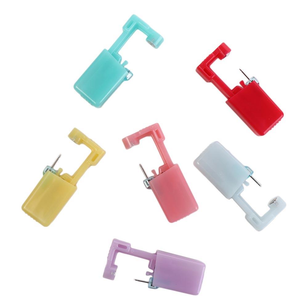 Pain Ear Cartilage Disposable Nose Ear Piercing Tool Earring Piercer Machine Helix Piercing Steel