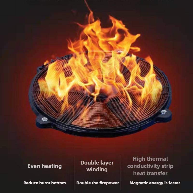 3500W/5000W Stir Fry Electric Stove Household Kitchen Cooking Appliances Commercial Hot Pot High Power Flat Induction Cooker