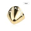 Women's Pointed Toe High Heel Protector - Leather Anti-Kick Decorative Cover with Metal Cap for Shoe Protection.