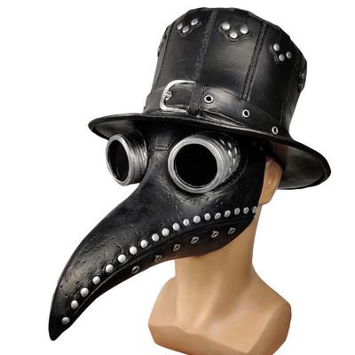 Plague Doctor Mask, Bird Beak Mask, Punk Mask, Halloween Steampunk Mask, Crow Beak Punk