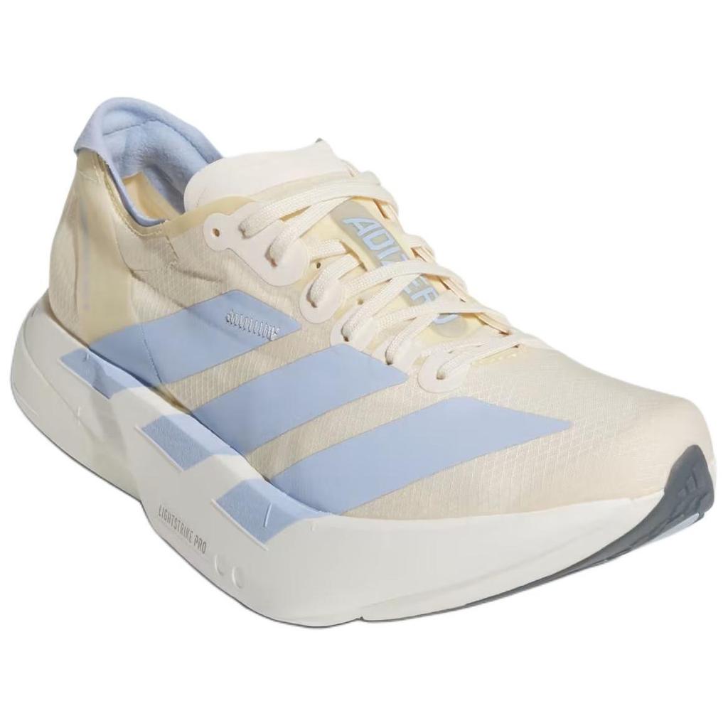 adidas Adizero Adios Pro 4 Warm Vanilla Onix Women Sneakers Cream Cloud-White JS1889