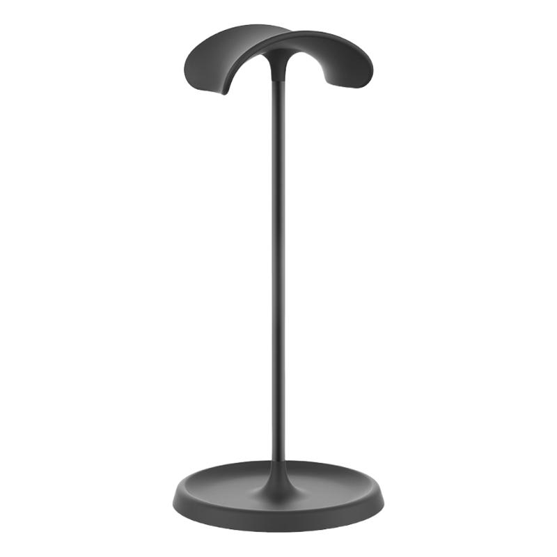 Curveds Headphone Stand NonSlip Heavy Base Gaming Headset Holder Hanger with Storage Tray for Headsets Desk Display