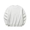 Anta Logo Pattern Fleece Loose Pullover Sweatshirt Men Tops Floral-Gray 952618708-5