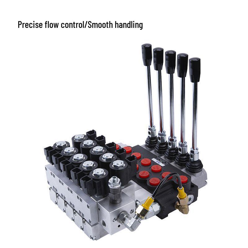 Manual Reversing Hydraulic Multi-Way Valve P40/80/120 with Single/Double Reset