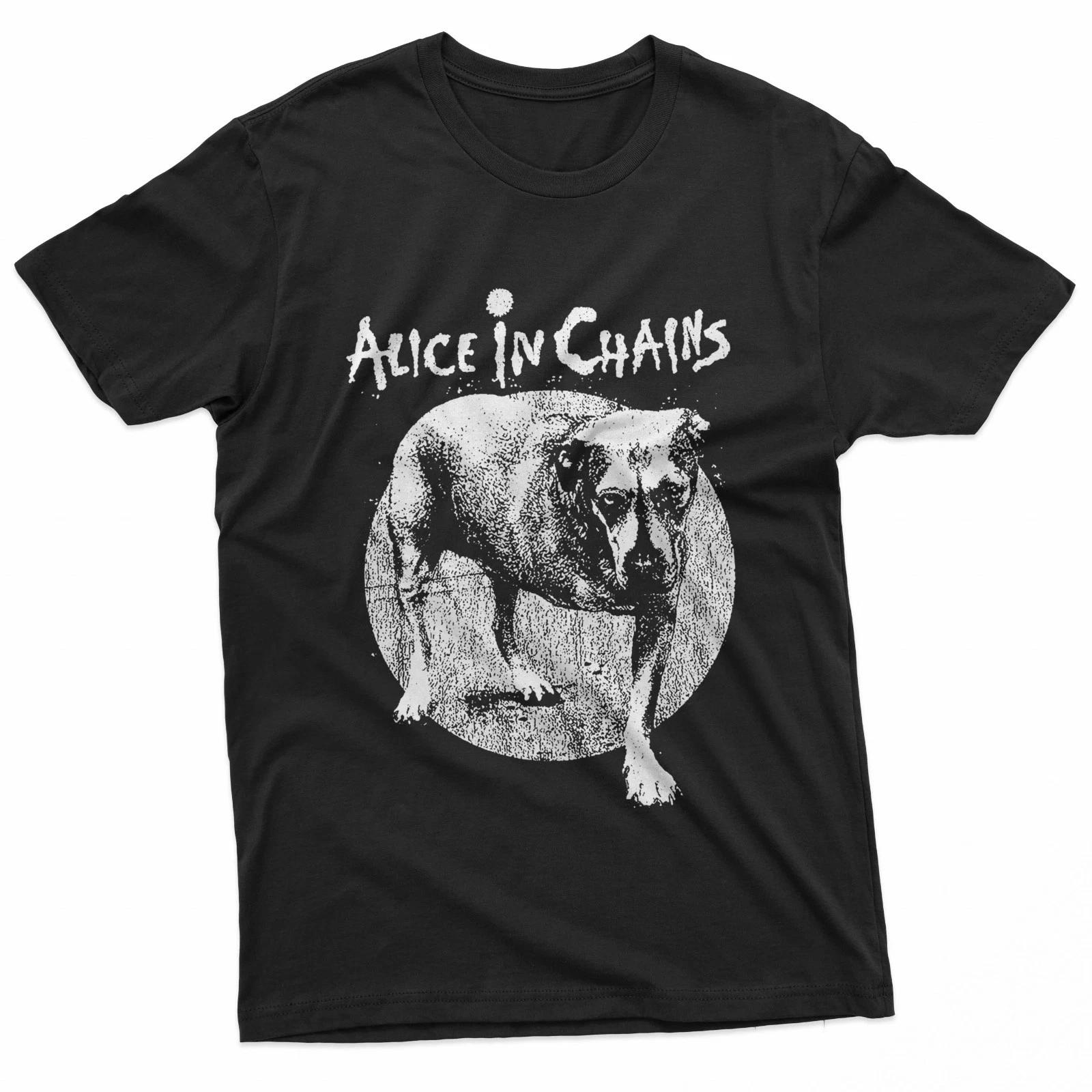 90s Grunge Rock Dog Head Vintage Style Graphic T-Shirt S