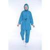Black Lycra Headscarf 4 Piece Fully Covered Water Repellent Quick Drying Zippered Hijab Swimsuit