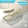 Commercial Handheld Potato Grater & Slicer with Hand Guard for Restaurants and Canteens