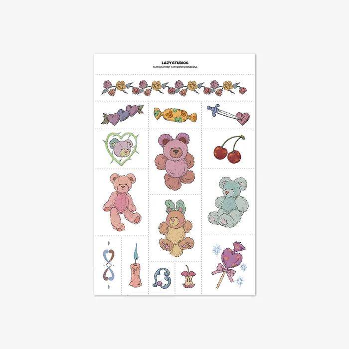 Tattoo Artist Tattoo Kitchen Seoul 01 Temporary Tattoo Sticker