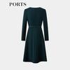 PORTS Women's Early Autumn A-Line Midi Dress LT9D133SWF125