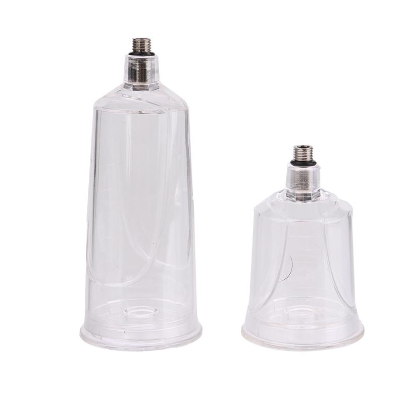 20/40Ml Empty Pc Plastic Bottle Airbrush Jar Replacement Air Brush Bottle For Skin Care Airbrush Facial Mist Sprayer Accessory