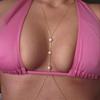 New women's sexy waist chain belly bodychain jewelry, pearl chain body chain
