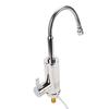 Electric Instant Hot Water Faucet 3000W Fast Heating with 360 Degree Flexible Hose LED Temperature Display for Kitchen