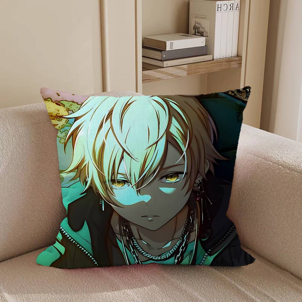 

S-Shinonome A-AkitoS Cushion Cover Car Throw Pillow Case For Sofa Car Christmas Gift 40x40cm 45x45cm 16x16Inch