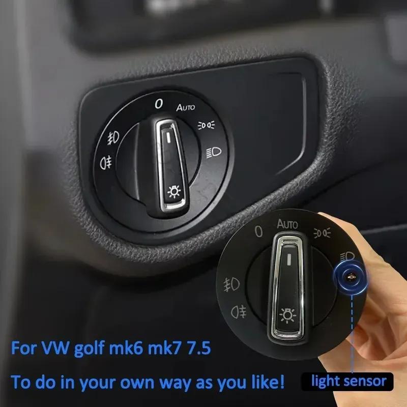 AUTO headlight switch button sensor fog light control module for VW Jetta Golf 7 MK7 Polo Tiguan Lamando 2016 accessories