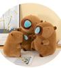 New Capybara Snot Retractable Plush Doll Toy - Cute and Ugly Birthday Gift