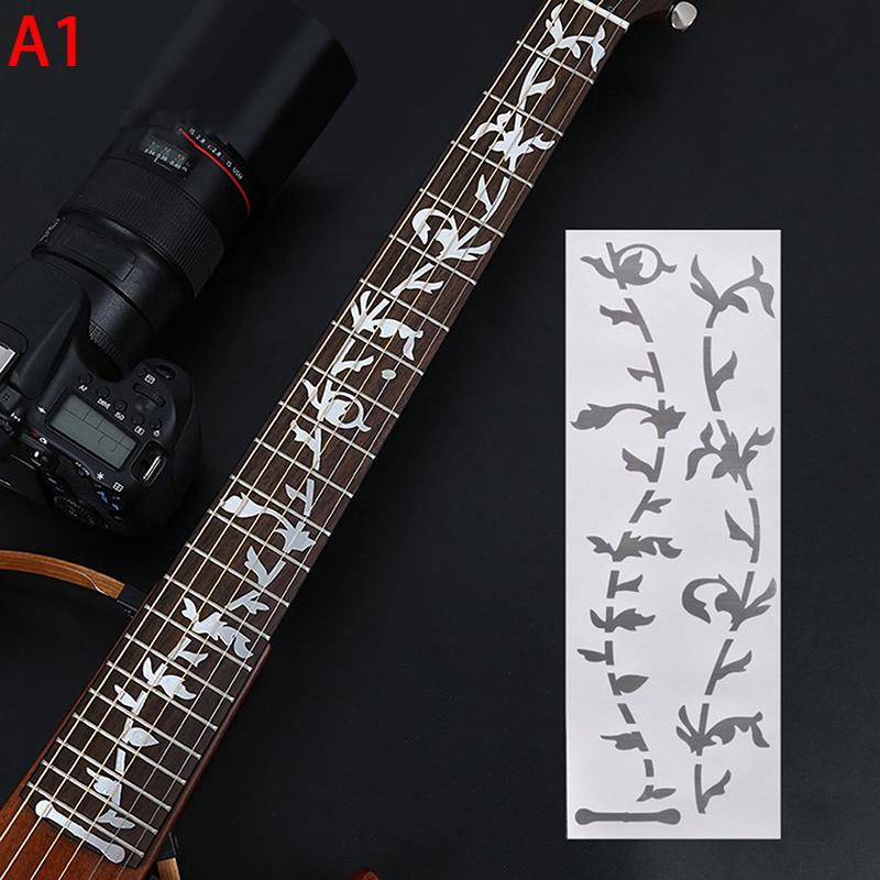 

1 шт. Наклейка на гриф гитары, Декоративные наклейки-инкрустации в виде креста для грифа, Наклейки для грифа для гитары, Музыкальный инструмент, Электрогитара