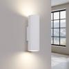 Carbon 20 white wall lamp