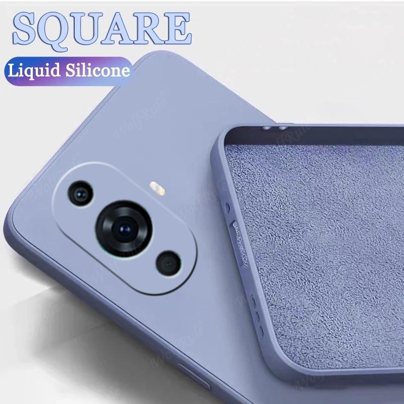 Für Huawei Nova 12S Hülle Für Huawei Nova 12S Capas Handy Rückseite Stoßfest TPU Silikon Weiche Hülle Huawei Nova 12S Fundas