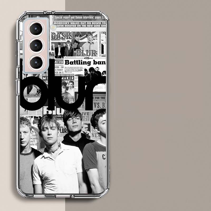 

Blur Band Phone Case For Samsung Galaxy S25 Edge S24 S23 FE S21 S20 S10 Plus S22 S26 Ultra Cover Clear Cases TPU Capa Shell Coqu Samsung S20 FE