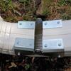 Universal Downspout Gutter Hinge Adjustable Gutter Extension Hinge Versatile Aluminum Gutter Hinge Set for Easy Flip Up