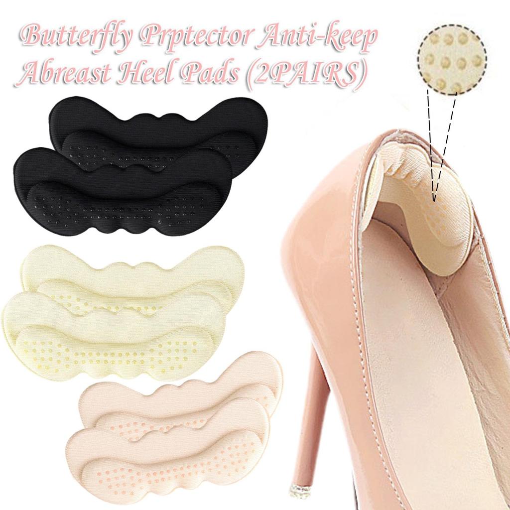 1 Pair Heel Protector Pad Heel Cushion Wearresistant Men Shoe Heel