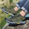 2021 Spring/Autumn Men's Low-Top Outdoor Hiking Shoes - Large Size Lace-Up for Off-Road Travel.