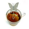 New Butterfly Tea Bags Strainers Silicone Teaspoon Filter Infuser Silica Cute Teabags for Tea & Coffee