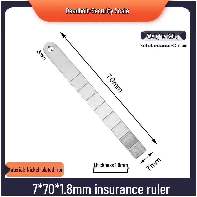 Shengbai Extended Deadbolt Latch Strips