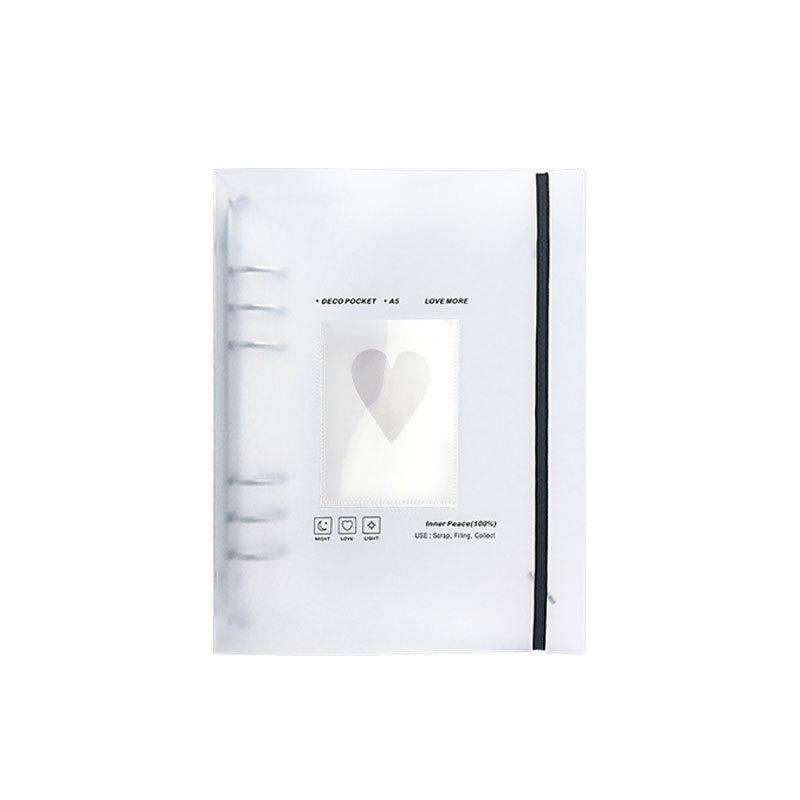 A5 Loose-Leaf Photo Album: Large Capacity, Insert-Type for 3-Inch & 5-Inch Photos, Ideal for Couples, Families, and Idol Collectors.