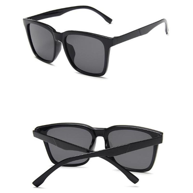 New Square Fashion Sunglasses Men's Colorful Sheet Sunglasses Street Shooting Glasses