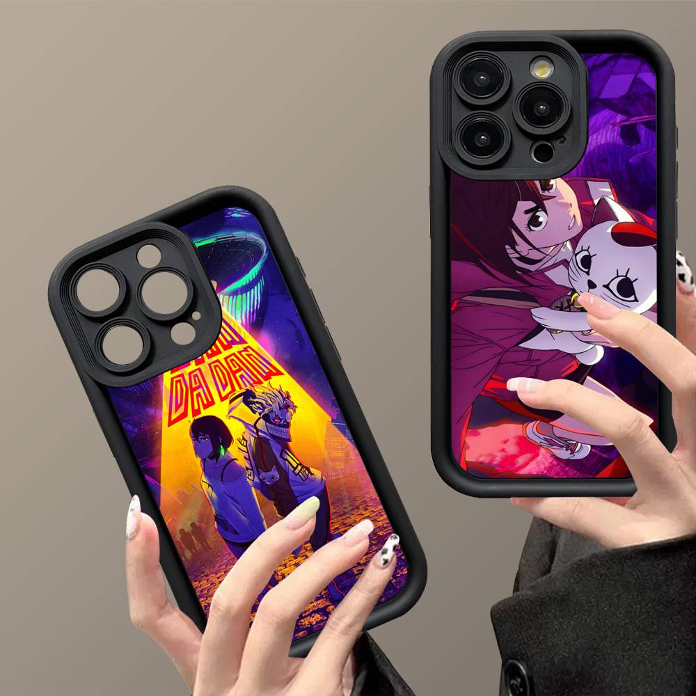 Adventure Anime Dandadan Phone Case For IPhone 17 16 15 14 13 12 11 Pro Max Mini Plus Soft TPU Back Cover