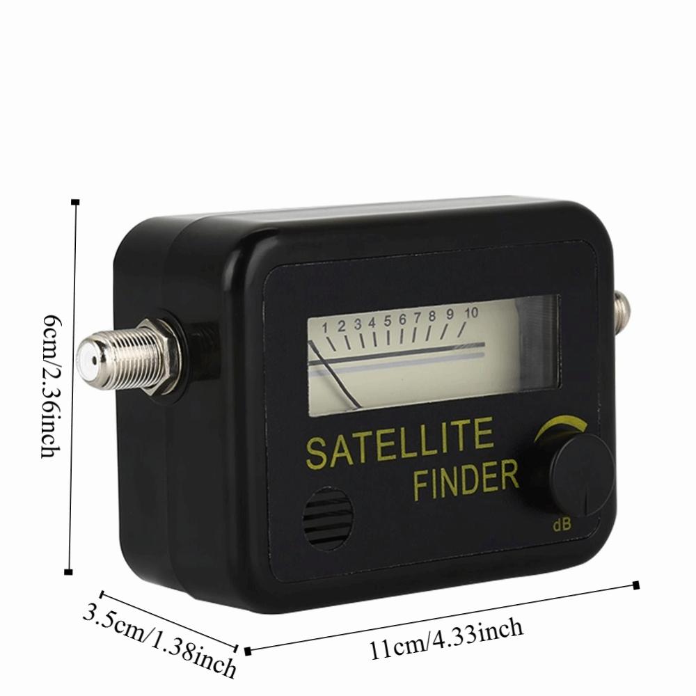 Digital Screen Satellite Finder Black Background Yellow Word Digital Satfinder 13-18V DC Satellite Locator