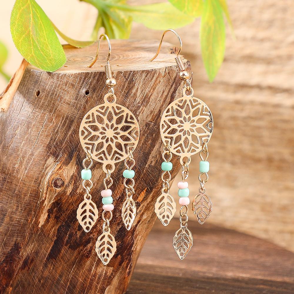 

Бохо Винтажные Висячие Серьги для Женщин Отпуск Придворный Стиль Дизайн с Кисточками Повседневная Носка Пляжная Вечеринка Декор Универсальные Подарки