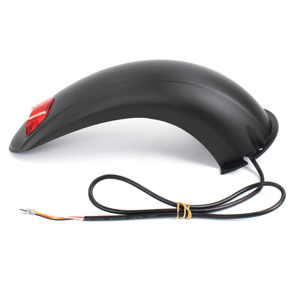 Hinten Bremse Kotflügel Montage für KUGOO M4 Elektrische Roller Spritzwassergeschützte 10 Zoll Hinten Kotflügel Mit Rücklicht Montage Kits Teile