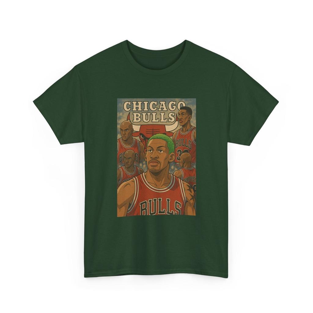 Chicago Bulls Style Vintage Tee