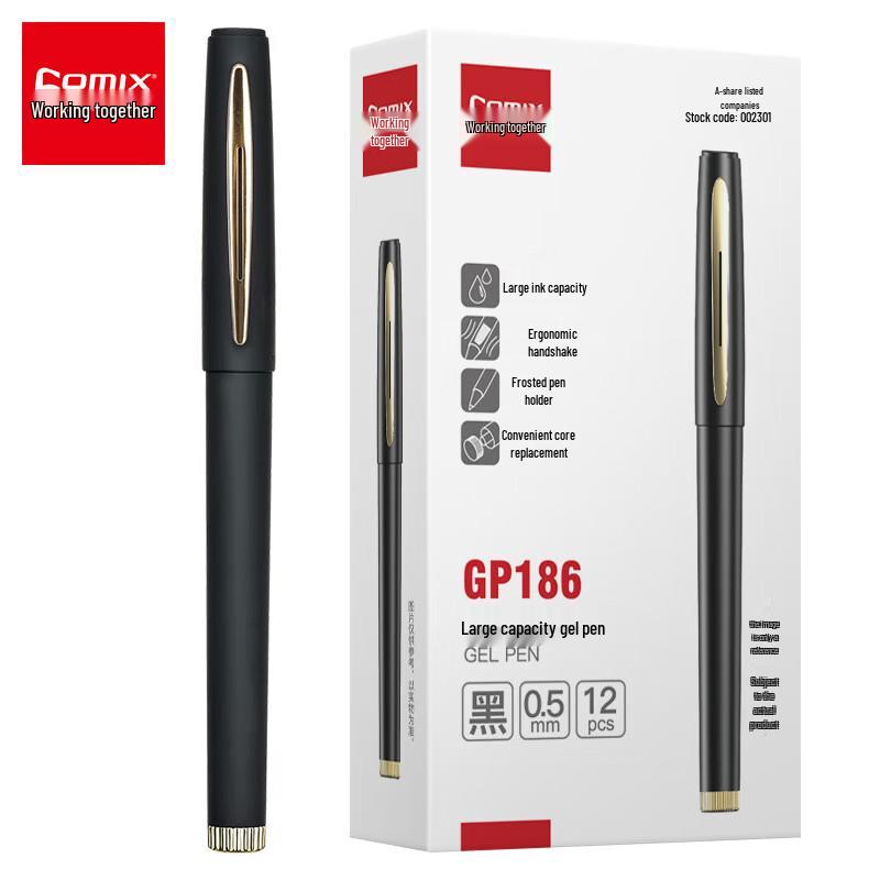 COMIX 0.5mm Bullet Tip Gel Pen