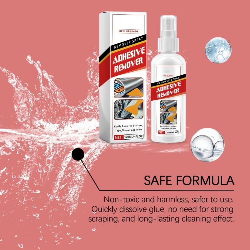 Quick Dissolving Sticker Residues Cleaner Liquid Sticker Adhesive Remover Sprays For Auto Glass Window Paint Surfaces