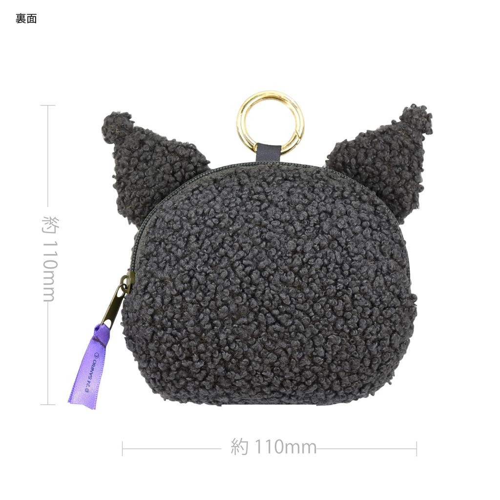 Gourmandise Sanrio Characters Earphone Multi Pouch Kuromi SANG-379KU