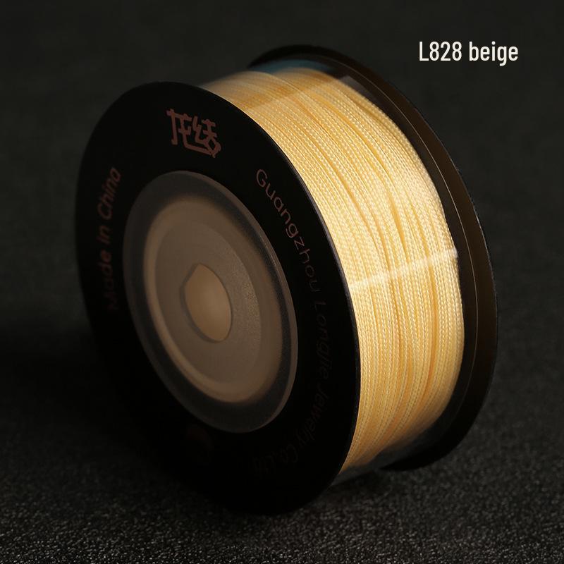 

Dragon Knot High-A Jade Thread: Eco-friendly, Colorfast Jewelry Weaving Cord, 79 Colors, Handmade DIY Bracelet Material.