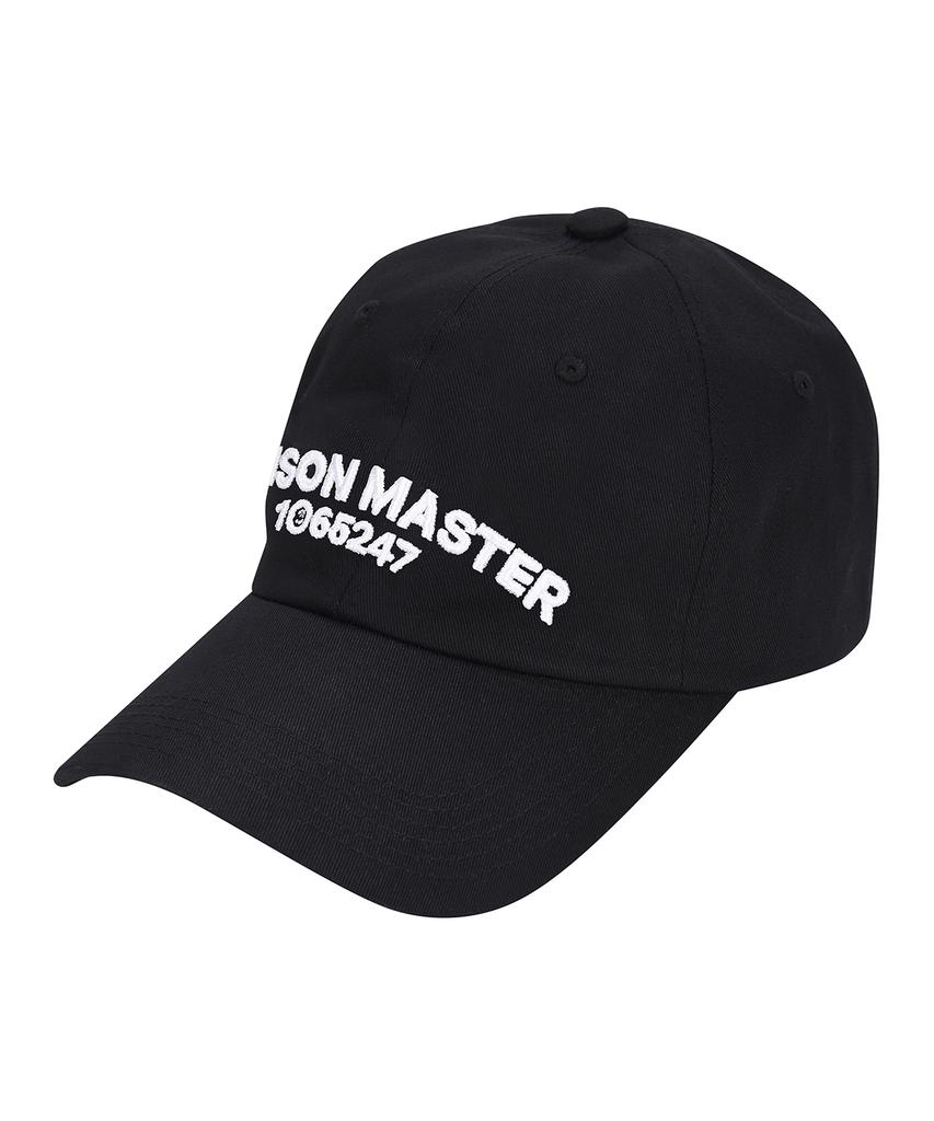 MAISON MASTER Curve Logo Ball Cap