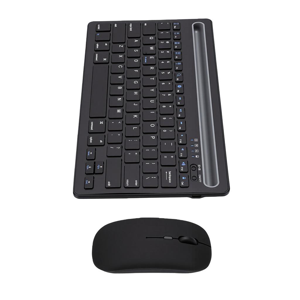 Dual Mode Wireless Keyboard Bluetooth 2.4G 78 Keys Keyboard Mouse Combo Rechargeable for PC Computer Laptop Phone