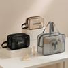 Multifunction Mesh Cosmetic Bag Large Capacity Travel Bathing Kit Toiletry Storage Bag  Girl