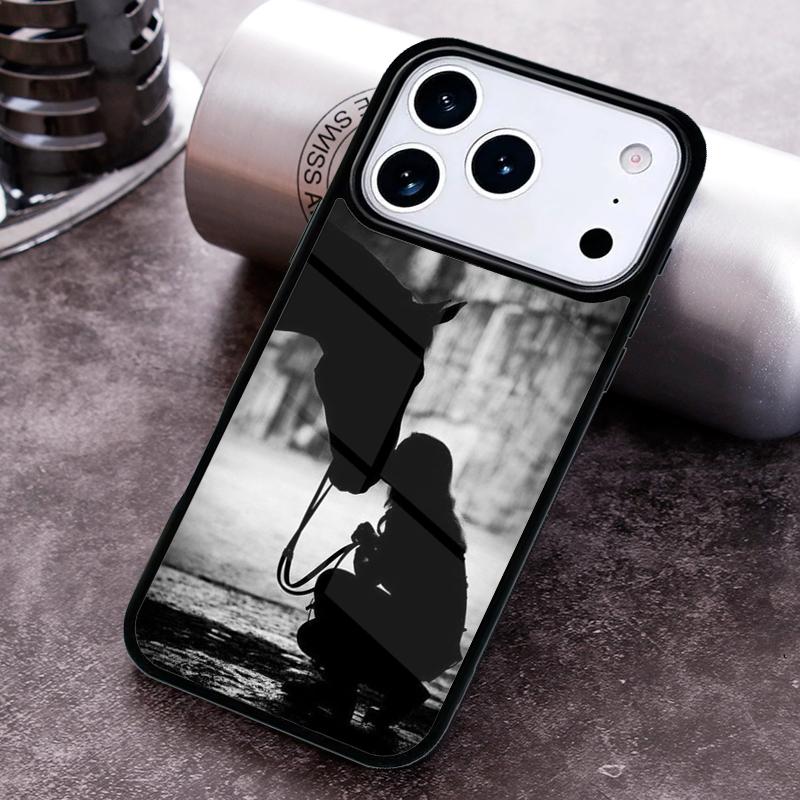 Rider Rodeo Cowgirl Phone Case for iPhone 17 16 15 Pro Max Air 14 13 12 11 Plus Shockproof Capa Cover