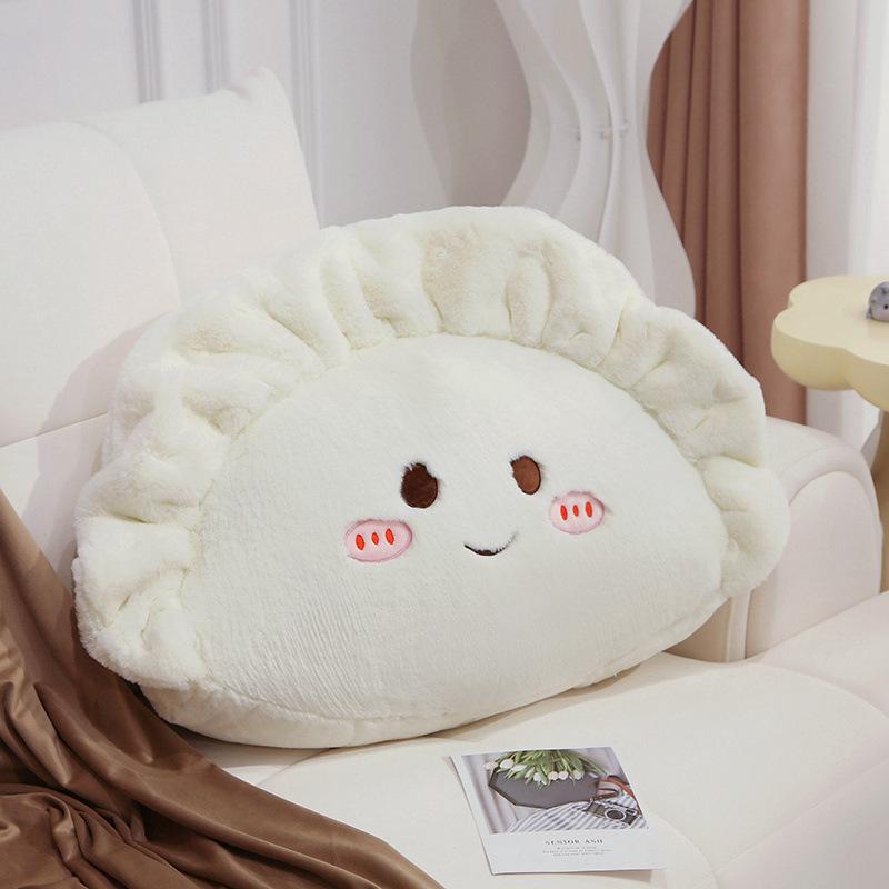 Simulated Dumpling Pillow Plush Toys Creative Dumpling Expression Dolls Cushions On Sofa Bed Pillow Photo Props
