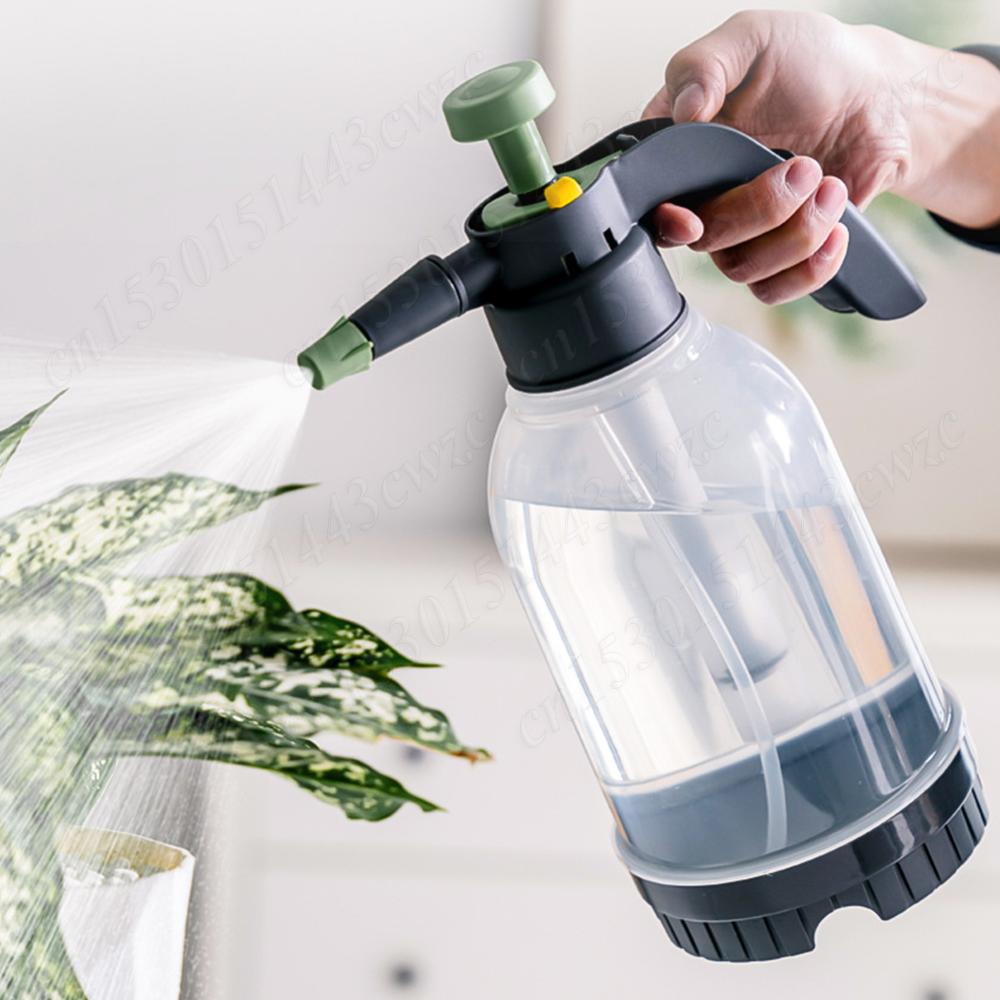 2L Hand Pressure Water Sprayer Spray Bottle Air Compression Pump Garden Sprayer Sprinkler Gardening Disinfection Watering Can