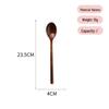 Long-Handled Wooden Spoon Set: Coffee, Honey, Milk Tea Stirrer & Soup Ladle