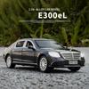 1:24 E300eL GLE350 Models Cars Alloy Toys 6 Doors Opened Miniature Car with Pull Back Light Music Vehicles Boys Collection Gifts