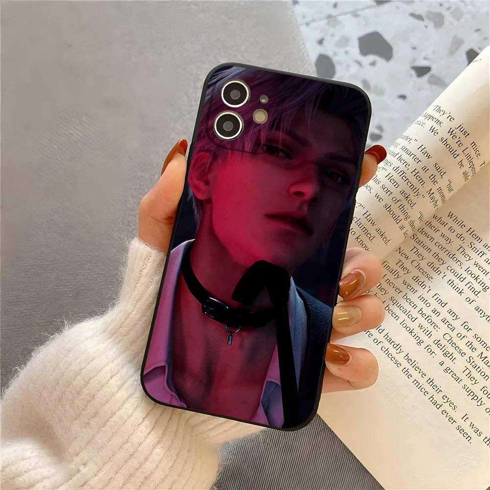 Game Love And Deepspace Sexy Man Sylus Phone Case For IPhone 17 Air 16 15 14 13 Pro Max 11 12 Black Silicone Cover